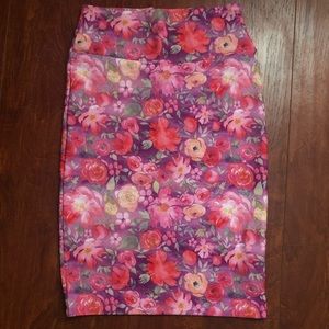 Lularoe Floral Cassie Skirt